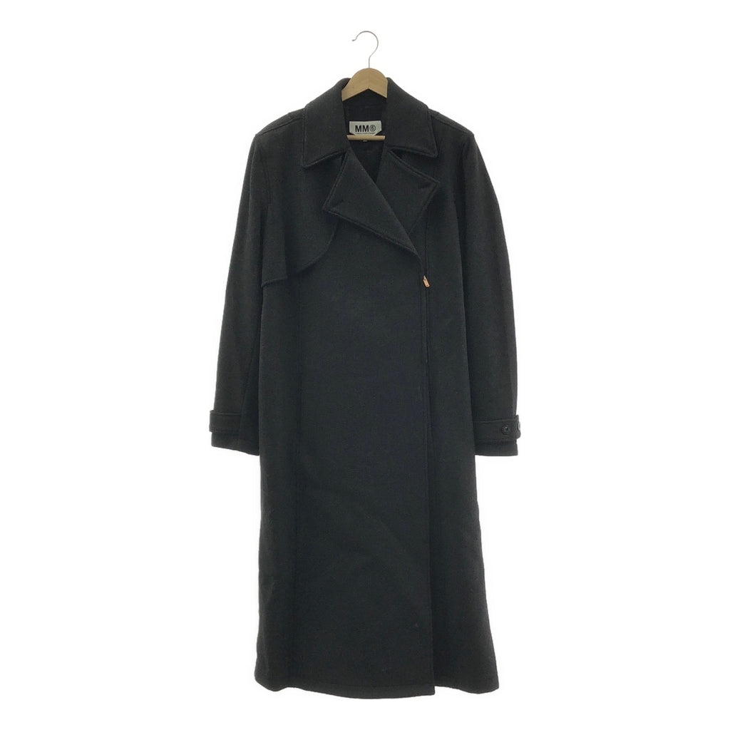 MM6 Maison Martin Margiela / エムエムシックスメゾンマルタンマルジェラ | 2012AW | ウール ジップ トレンチ ロングコート | 44 | レディース