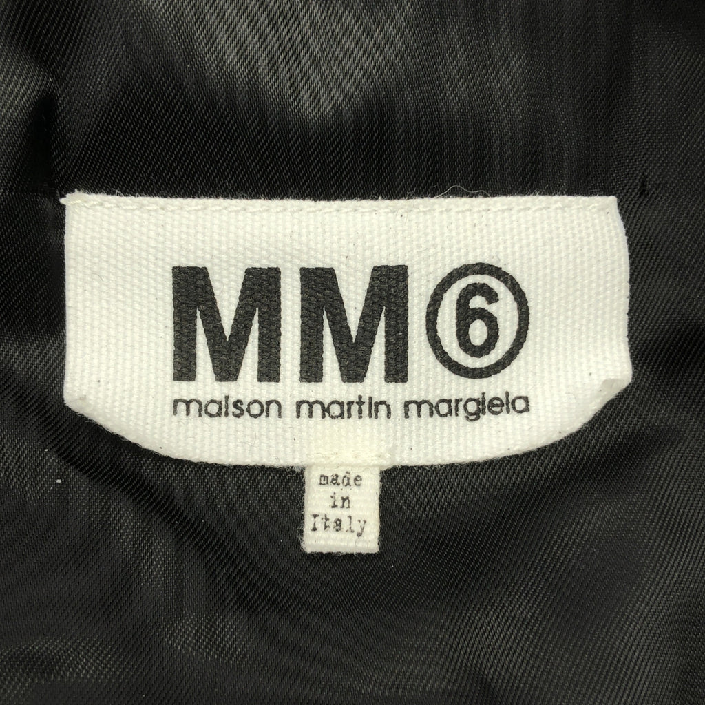 MM6 Maison Martin Margiela / エムエムシックスメゾンマルタンマルジェラ | 2012AW | ウール ジップ トレンチ ロングコート | 44 | レディース