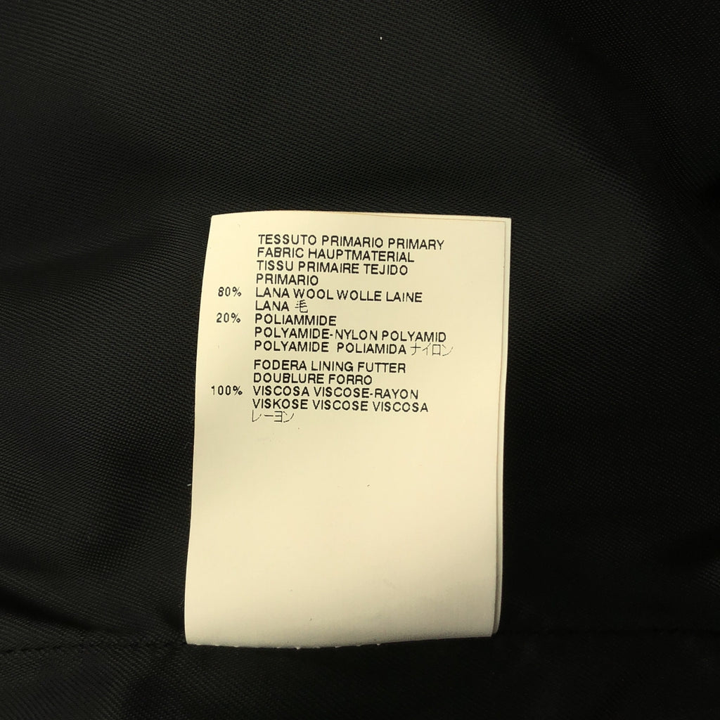 MM6 Maison Martin Margiela / エムエムシックスメゾンマルタンマルジェラ | 2012AW | ウール ジップ トレンチ ロングコート | 44 | レディース
