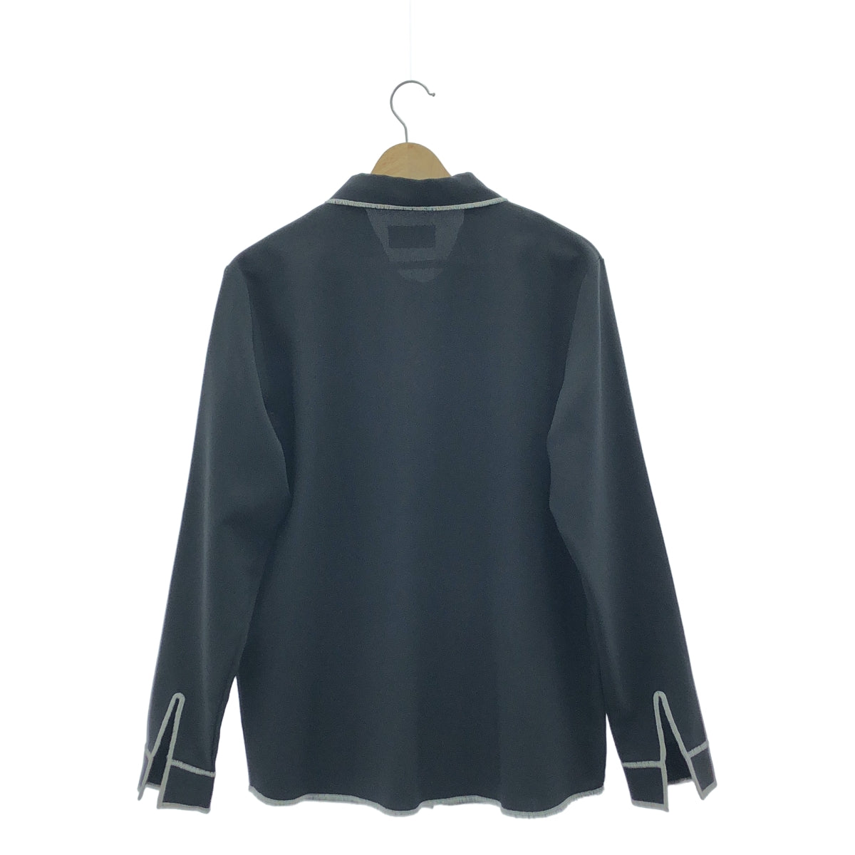 soduk / スドーク | circle pocket shirt サークルポケット シャツ | ブラック/ホワイト | レディース