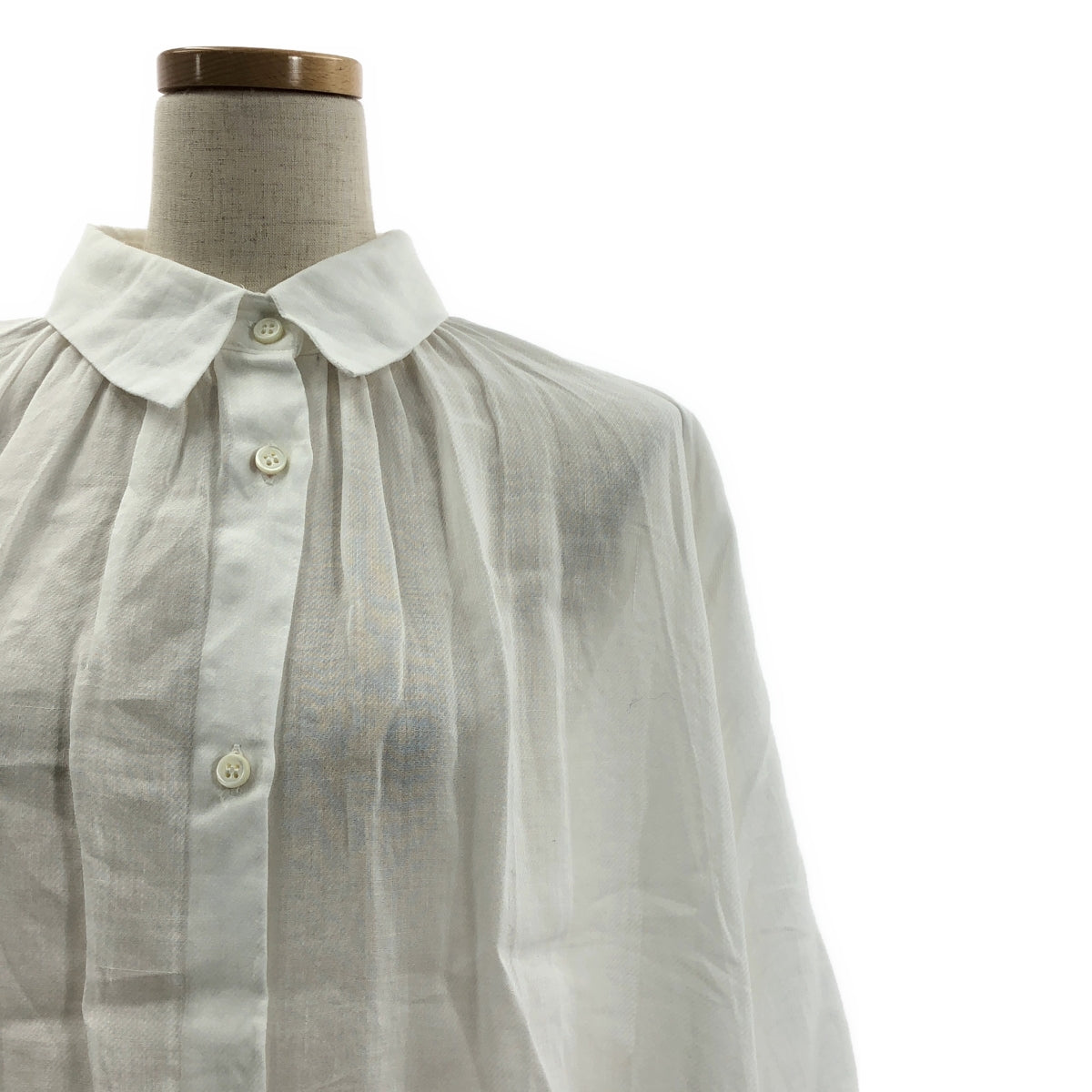 【新品】  Deuxieme Classe / ドゥーズィエムクラス | 2024SS | enormous OP リネン ワンピース | 38 | ホワイト | レディース