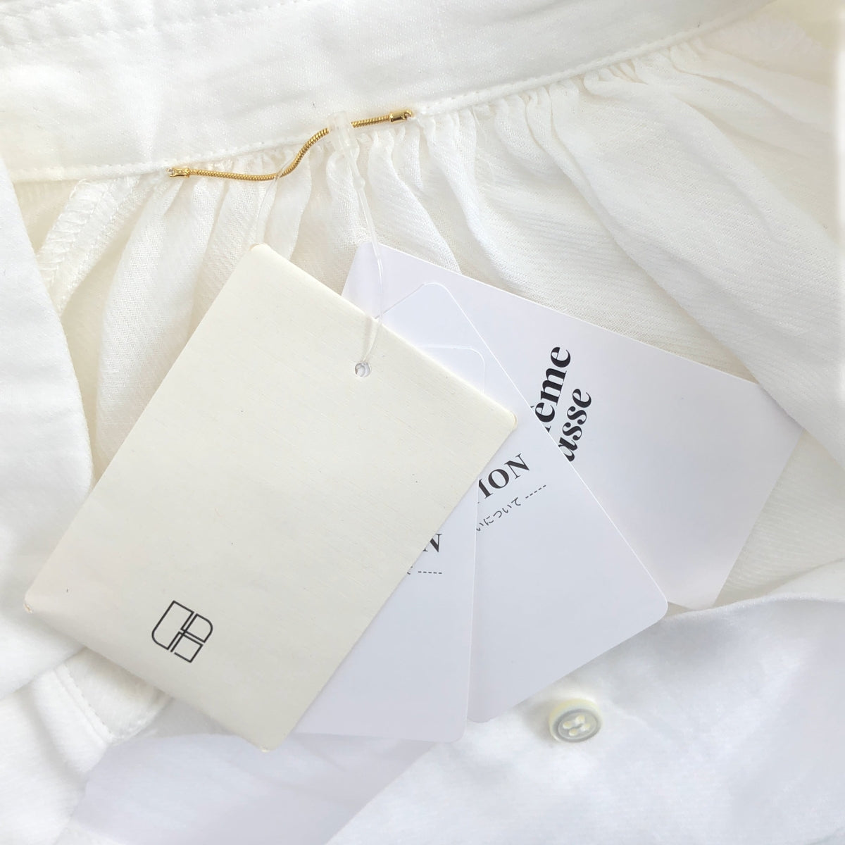 [新品] Deuxieme Classe | 2024SS | Epic OP 亞麻洋裝 | 38碼 | 白色 | 女款