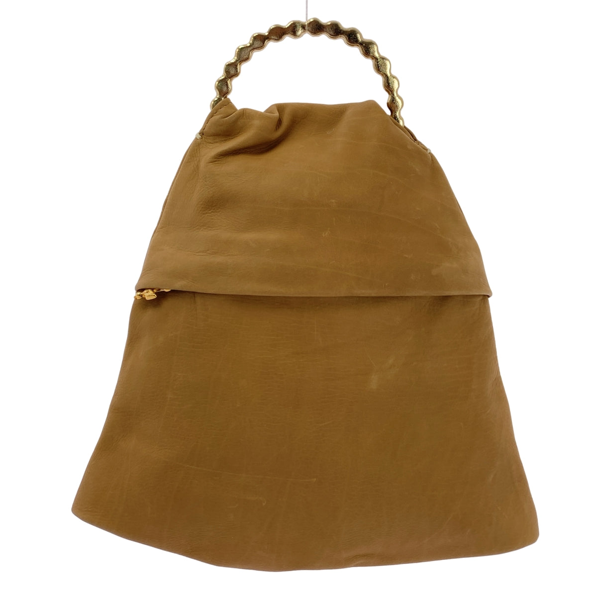 mina perhonen / 미나페르호넨 | tambourine / 탬버린 소가죽 카우레자 핸들 가방 |