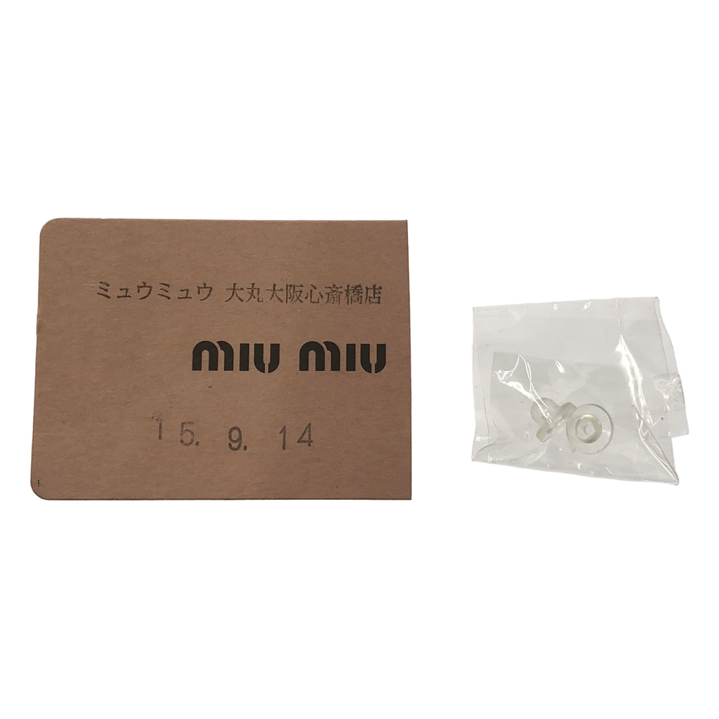 miu miu / 뮤뮤 | CRYSTAL JEWELS / 비쥬 귀걸이 |