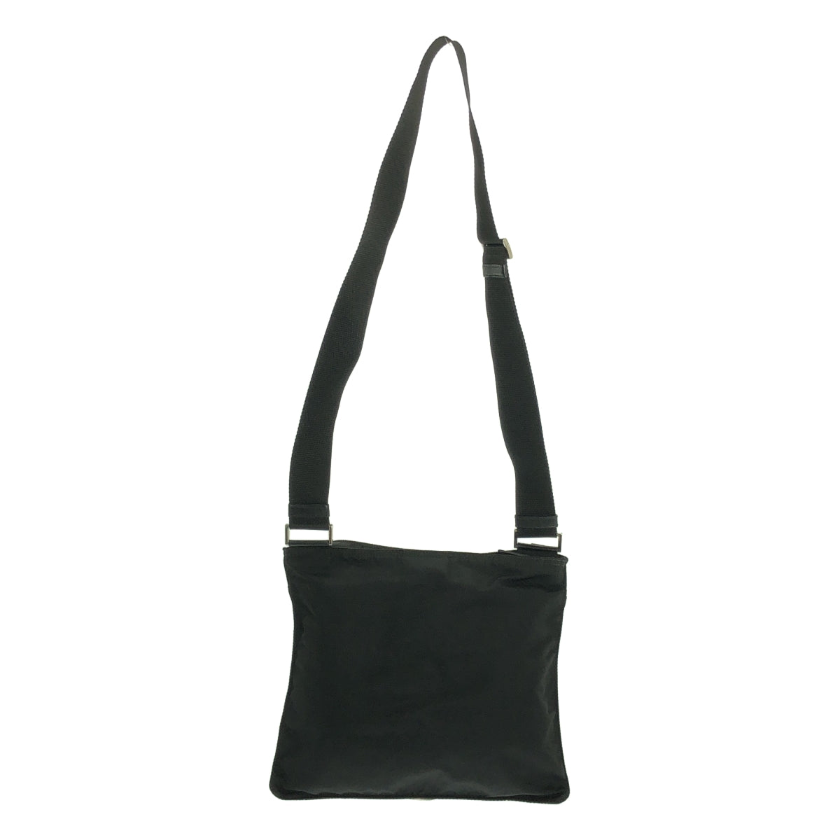 PRADA / 프라다 | 나일론 트라이앵글 로고 숄더백 | 블랙 | 여성