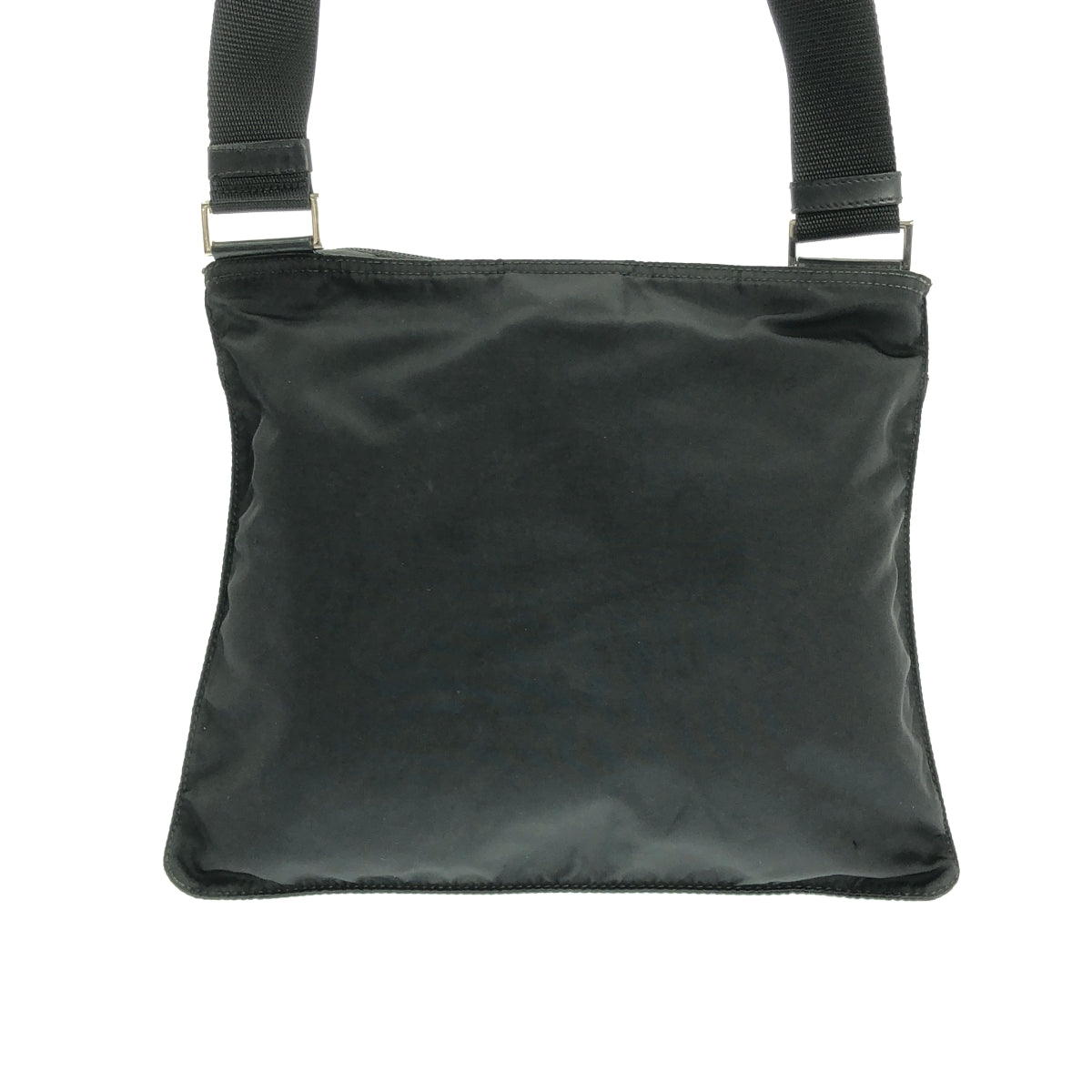 PRADA / 프라다 | 나일론 트라이앵글 로고 숄더백 | 블랙 | 여성