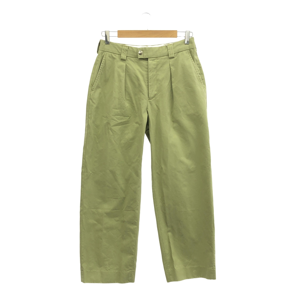 FUMIKA UCHIDA / フミカウチダ | 2023SS | CHINO TAPERED SLACKS テーパード スラックス パンツ | 36 | カーキ | レディース