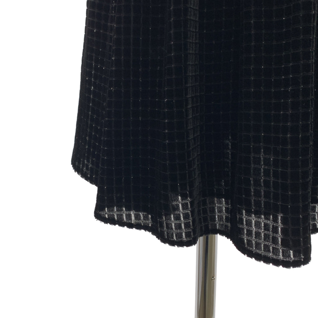 ARMANI COLLEZIONI / アルマーニコレツォーニ | セットアップ ベロア キルティング ジップノーカラージャケット / サイドジップ ドレス ワンピース | 42 | レディース