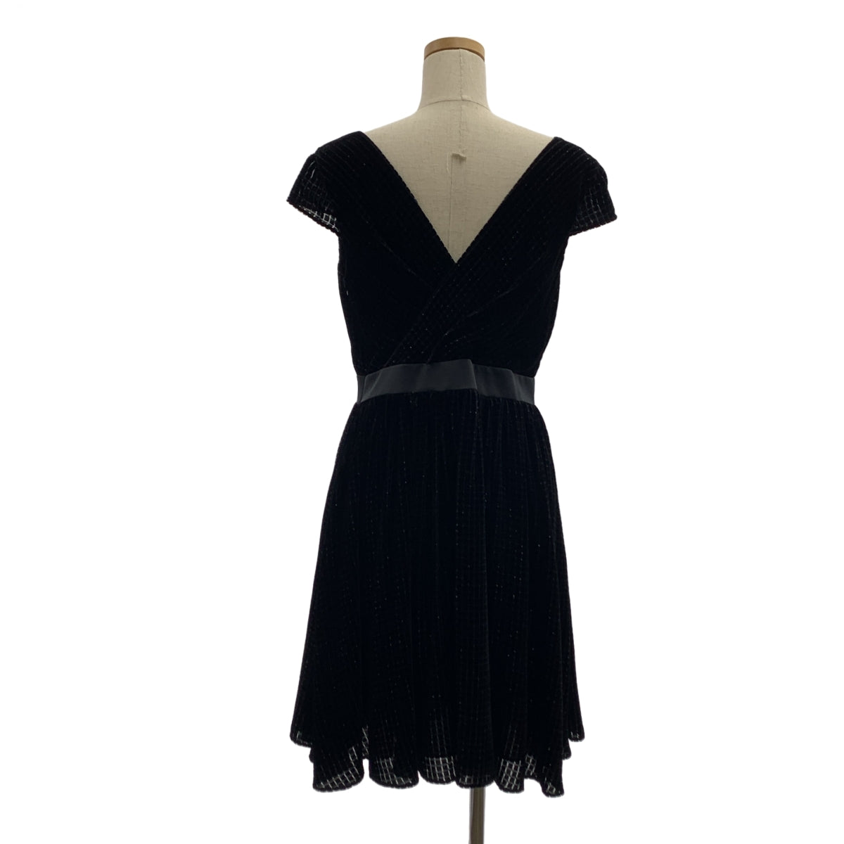 ARMANI COLLEZIONI / アルマーニコレツォーニ | セットアップ ベロア キルティング ジップノーカラージャケット / サイドジップ ドレス ワンピース | 42 | レディース