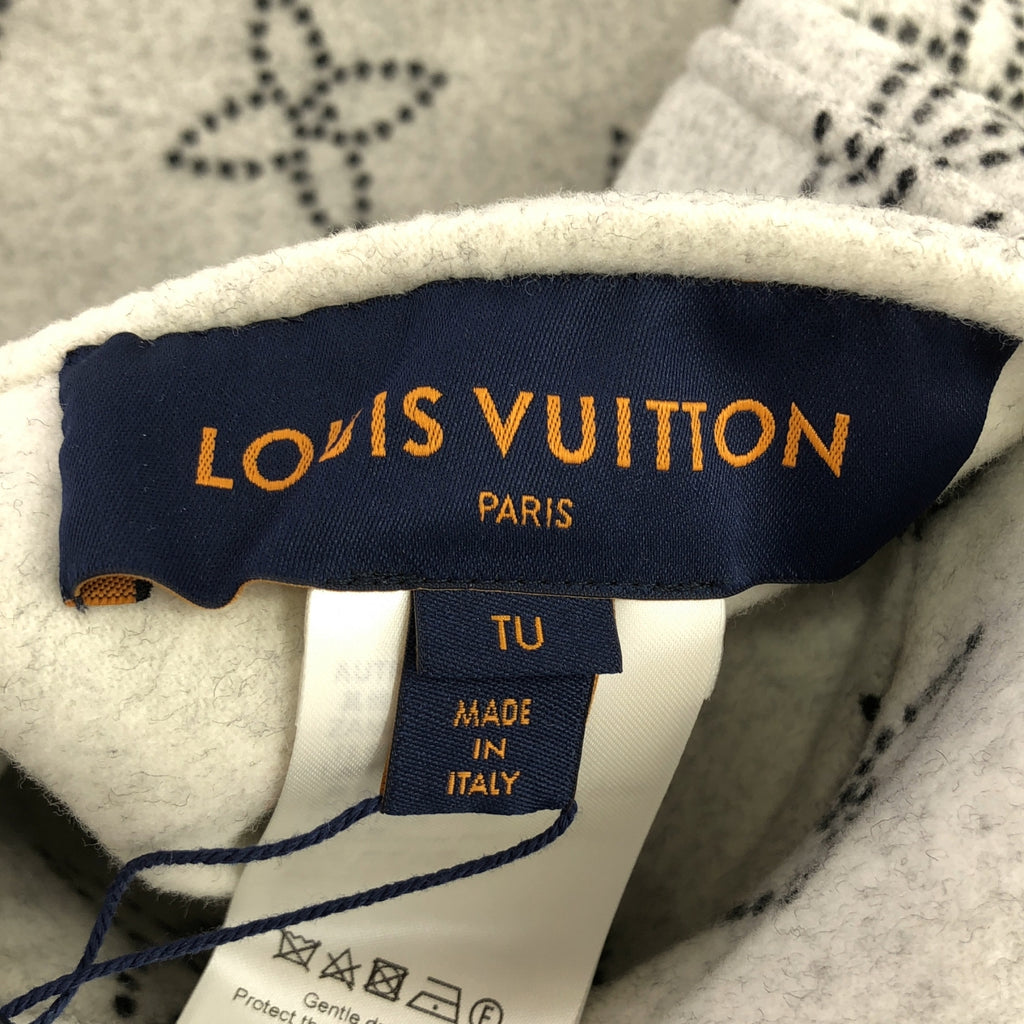 Louis Vuitton | 2023 春夏系列 | 雙面 Mahina 字母連帽斗篷大衣 | TU |