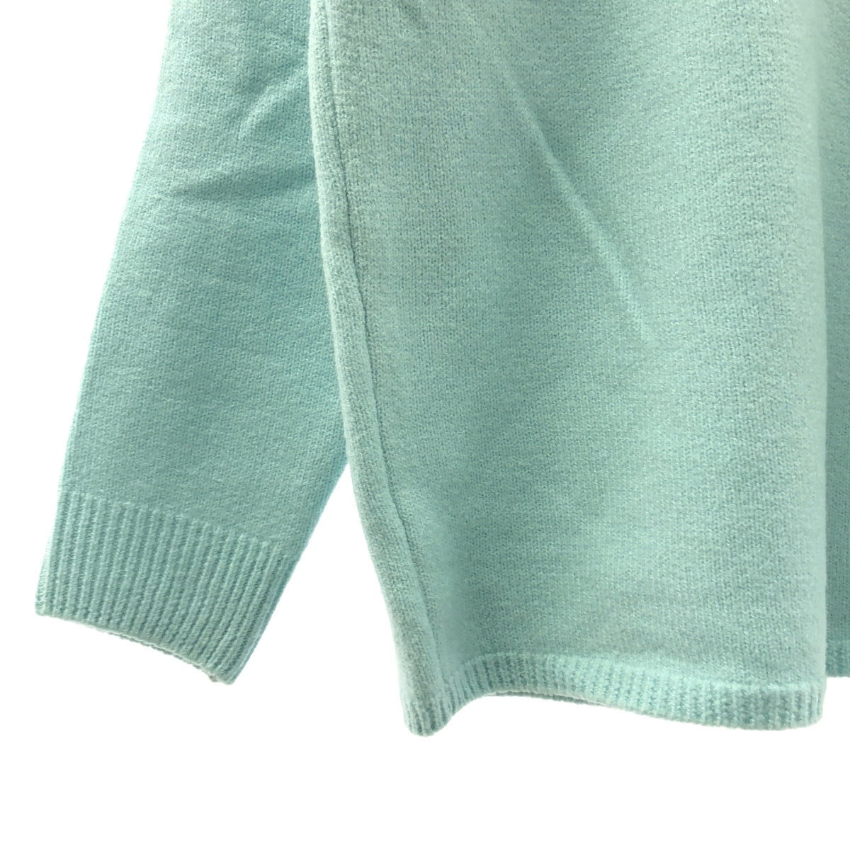 mina perhonen / ミナペルホネン | unichorus ウール 縮絨加工 クルーネック ニット | 38 | レディース