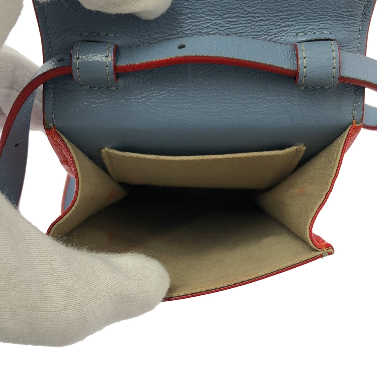 MARNI / 마르니 | 타이거 프린트 스마트 폰 케이스 숄더백 |