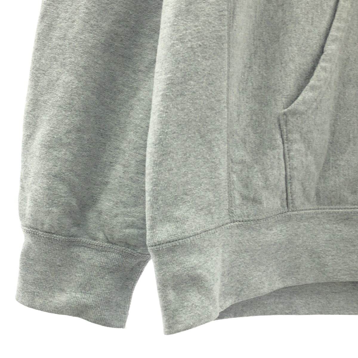 SUPREME / シュプリーム | ×Kwas カウズ / Chalk Box Logo Hooded Sweatshirt チョーク ボックスロゴ パーカー | L | グレー | メンズ