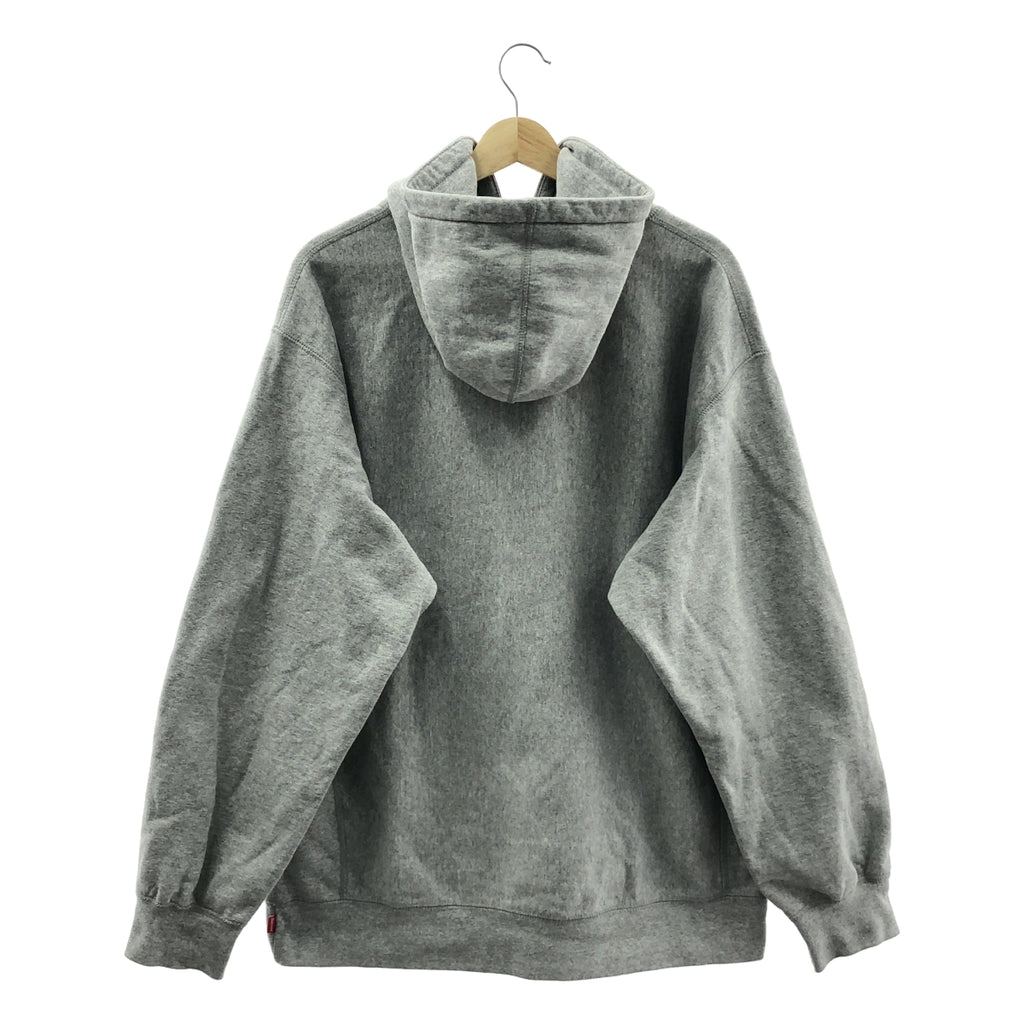 SUPREME / シュプリーム | ×Kwas カウズ / Chalk Box Logo Hooded Sweatshirt チョーク ボックスロゴ パーカー | L | グレー | メンズ