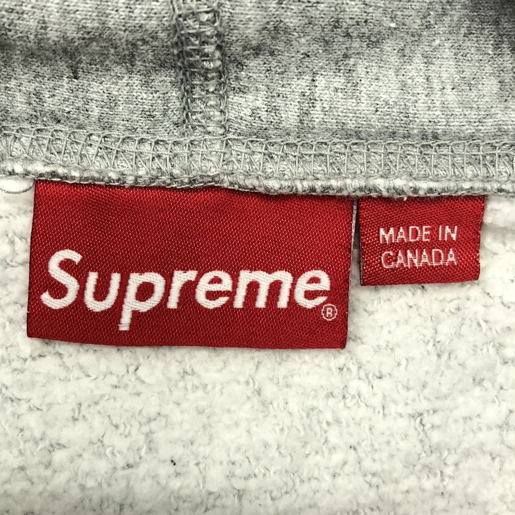 SUPREME / シュプリーム | ×Kwas カウズ / Chalk Box Logo Hooded Sweatshirt チョーク ボックスロゴ パーカー | L | グレー | メンズ