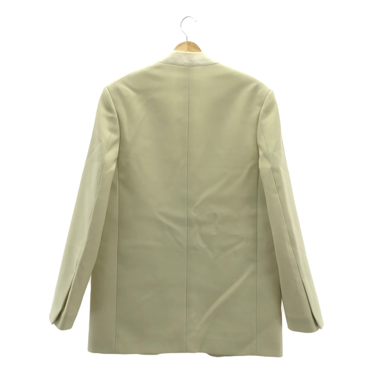 JIL SANDER | 2021AW | Collarless single jacket / No-collar jacket | 32 | Women's