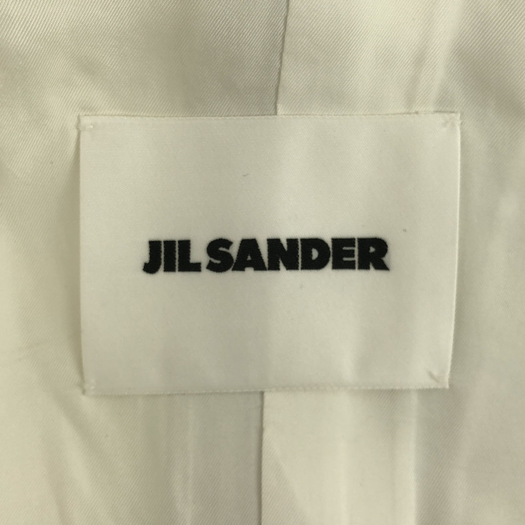 JIL SANDER / 질산더 | 2021AW | 컬러리스 싱글 재킷 / 노 컬러 재킷 | 32 | 아이보리 | 여성