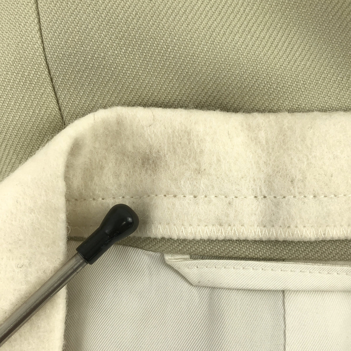 JIL SANDER / ジルサンダー | 2021AW | カラーレス シングルジャケット / ノーカラージャケット | 32 | アイボリー | レディース