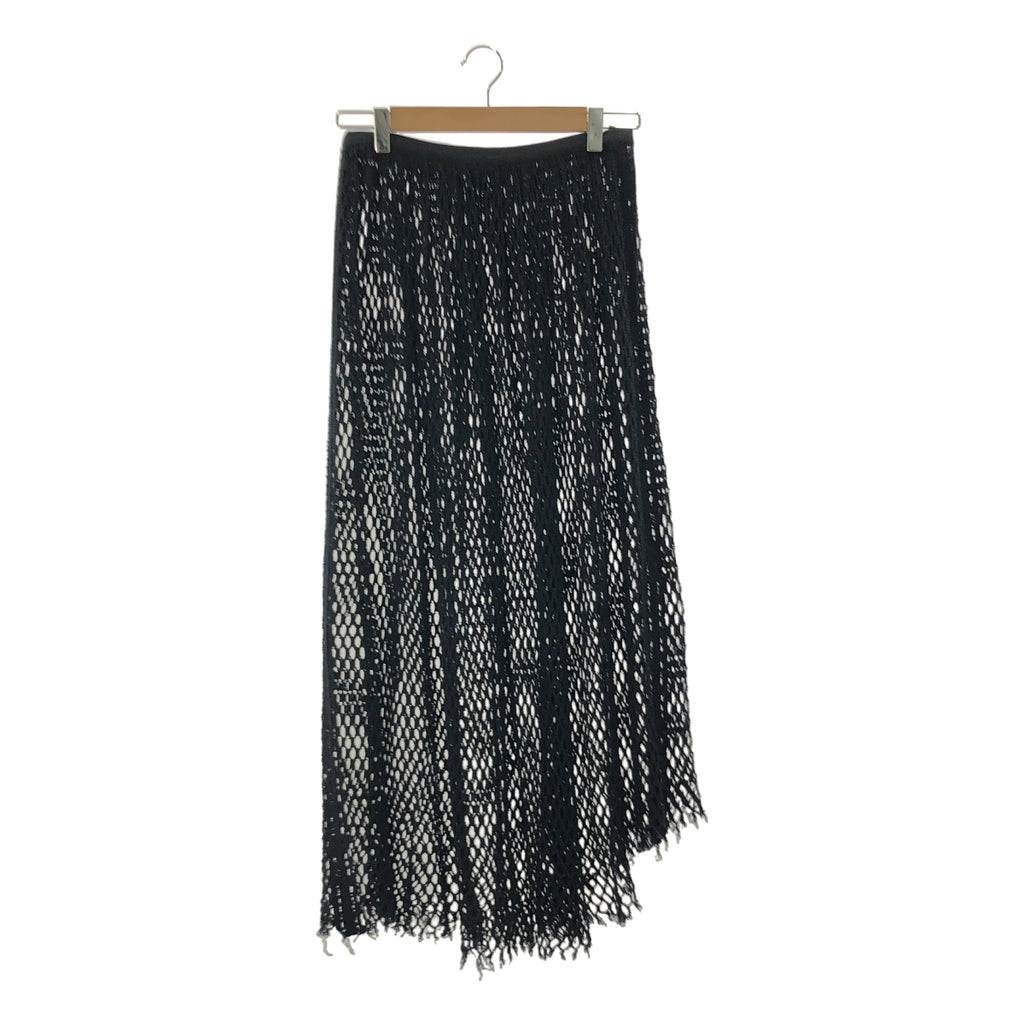 AKANE UTSUNOMIYA / 아카네츠 노미야 | 메쉬 레이스 롱 이지 스커트 |