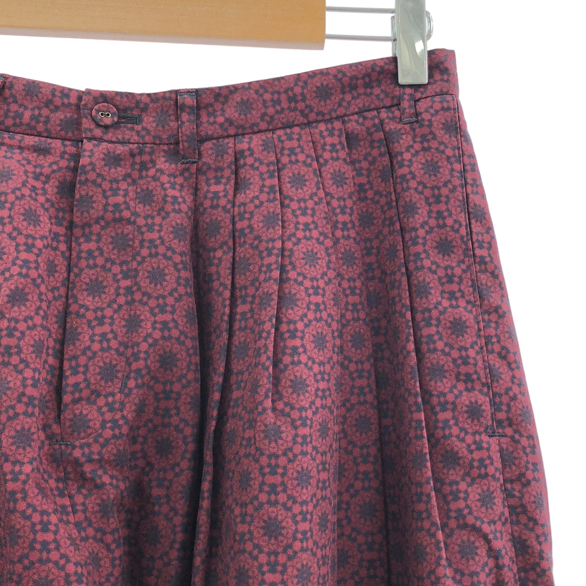 yantor 6タックパンツ YANTOR / ヤントル | Geometric 6 tuck Pants ジオメトリック