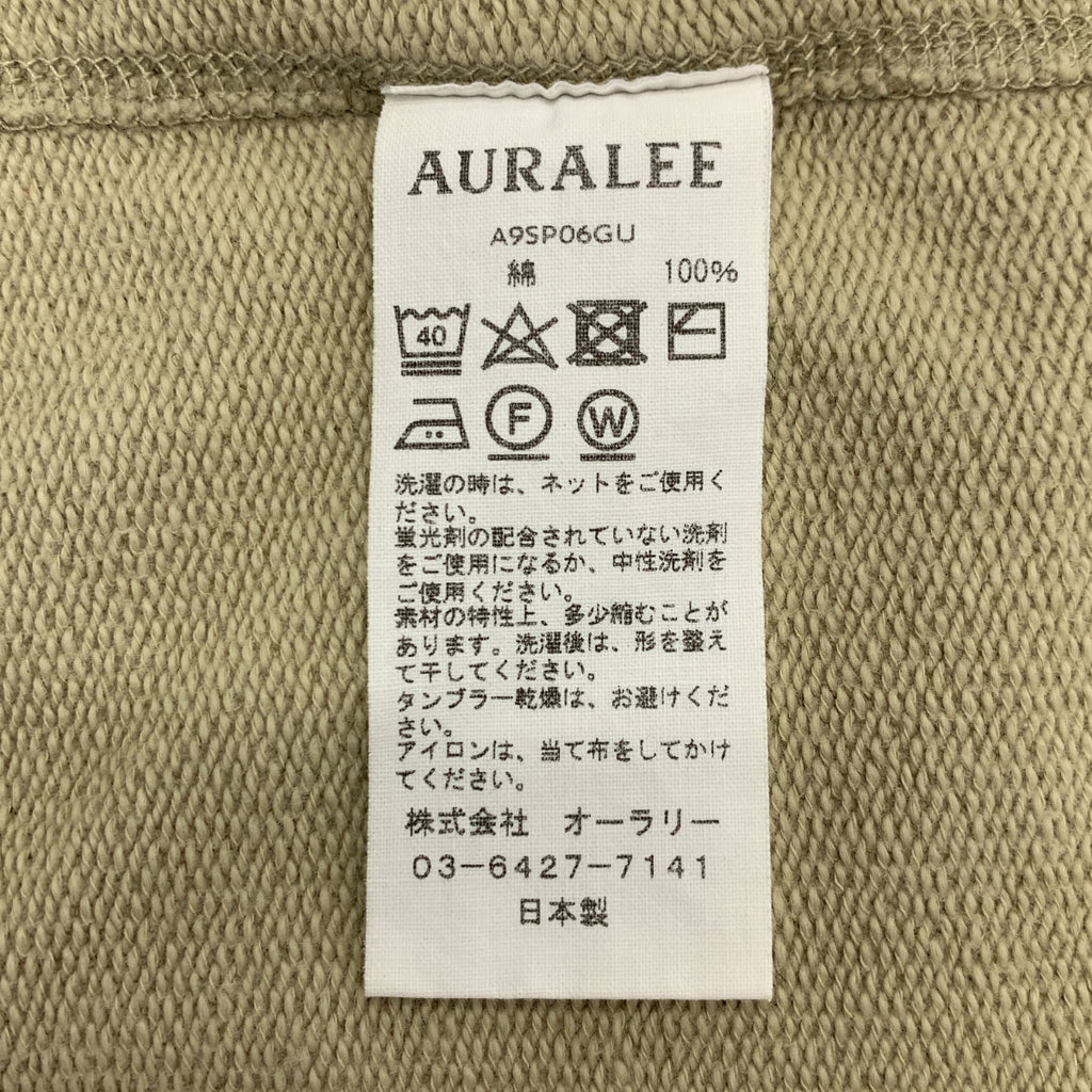 AURALEE / オーラリー | SUPER SOFT SWEAT BIG SLEEVELESSノースリーブ スウェット カットソー | 1 | レディース