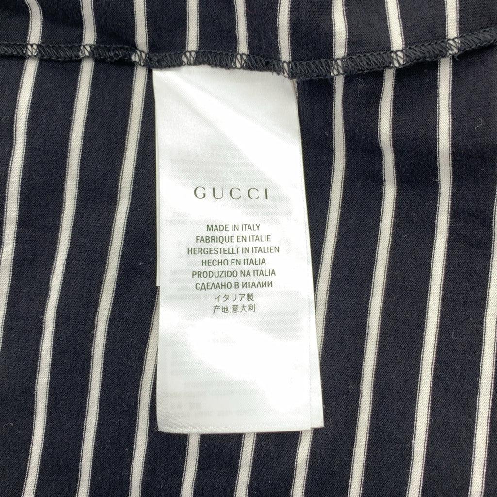 GUCCI / 구찌 | 코튼 테두리 T 셔츠 | M | 여성