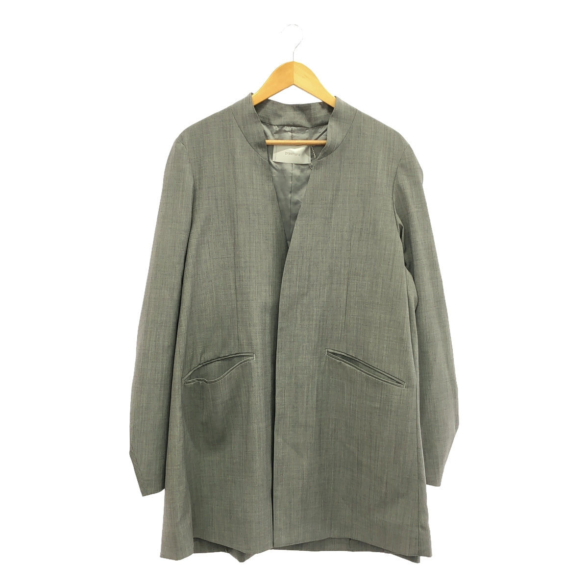 [New] prasthana / Prasthana | Flared jacket | M | Light gray | Men's