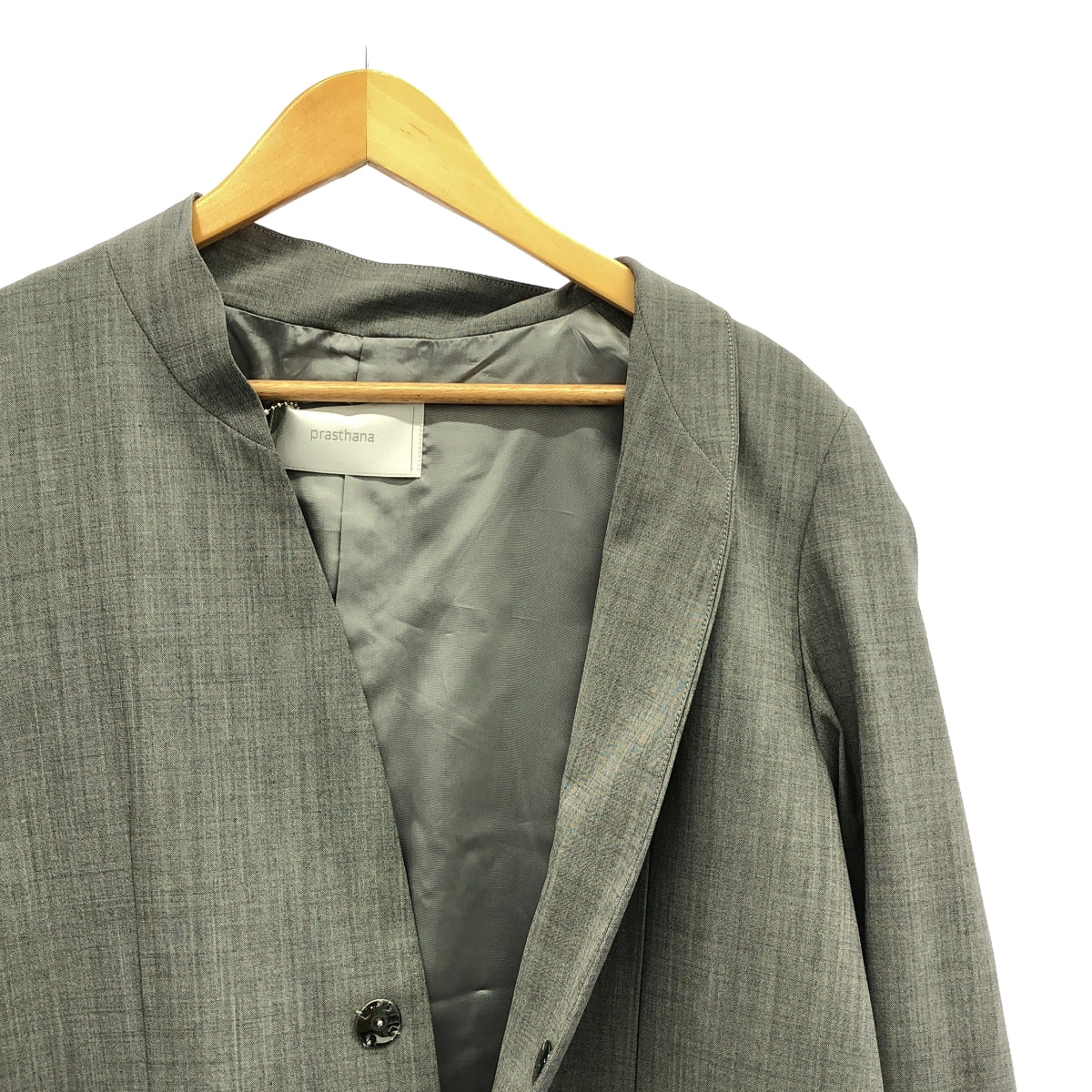 [New] prasthana / Prasthana | Flared jacket | M | Light gray | Men's