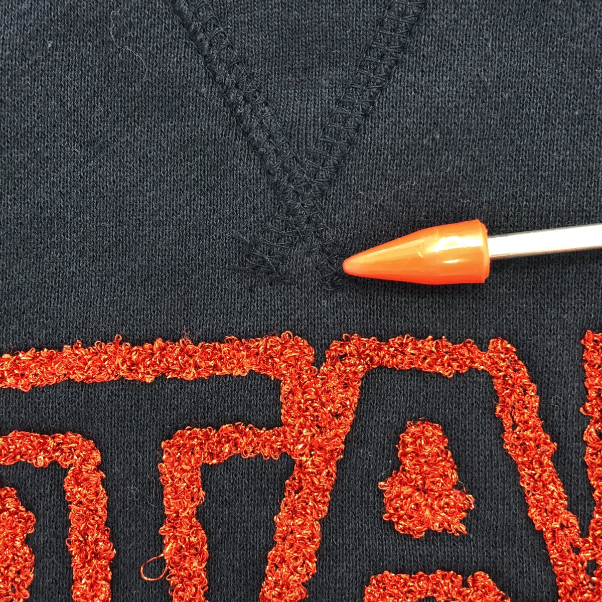 MUVEIL WORK / 뮤베일 워크 | STARWARS 스타워즈 로고 뒷모습 풀오버 스웨트 | 36 | 네이비 |