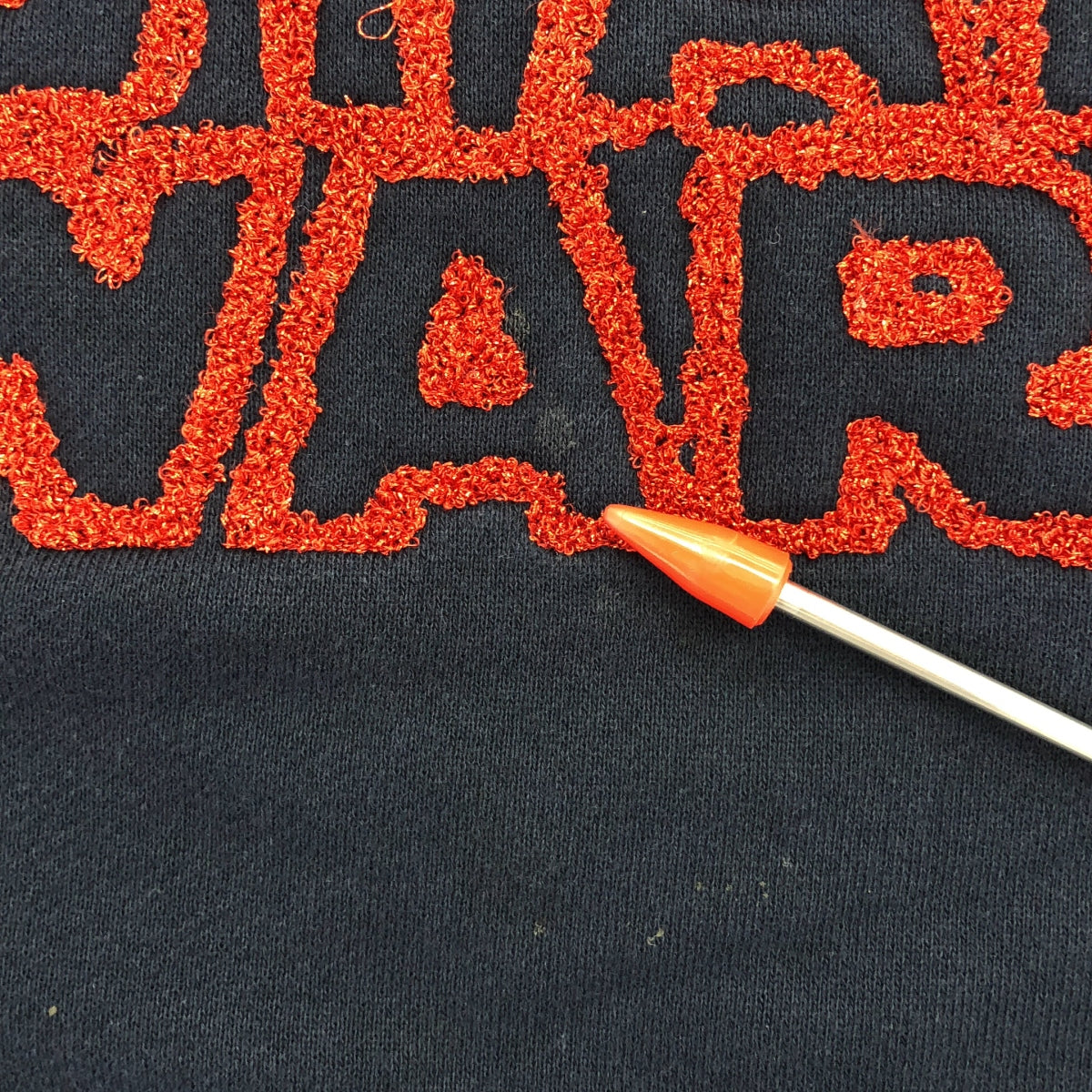 MUVEIL WORK / 뮤베일 워크 | STARWARS 스타워즈 로고 뒷모습 풀오버 스웨트 | 36 | 네이비 |