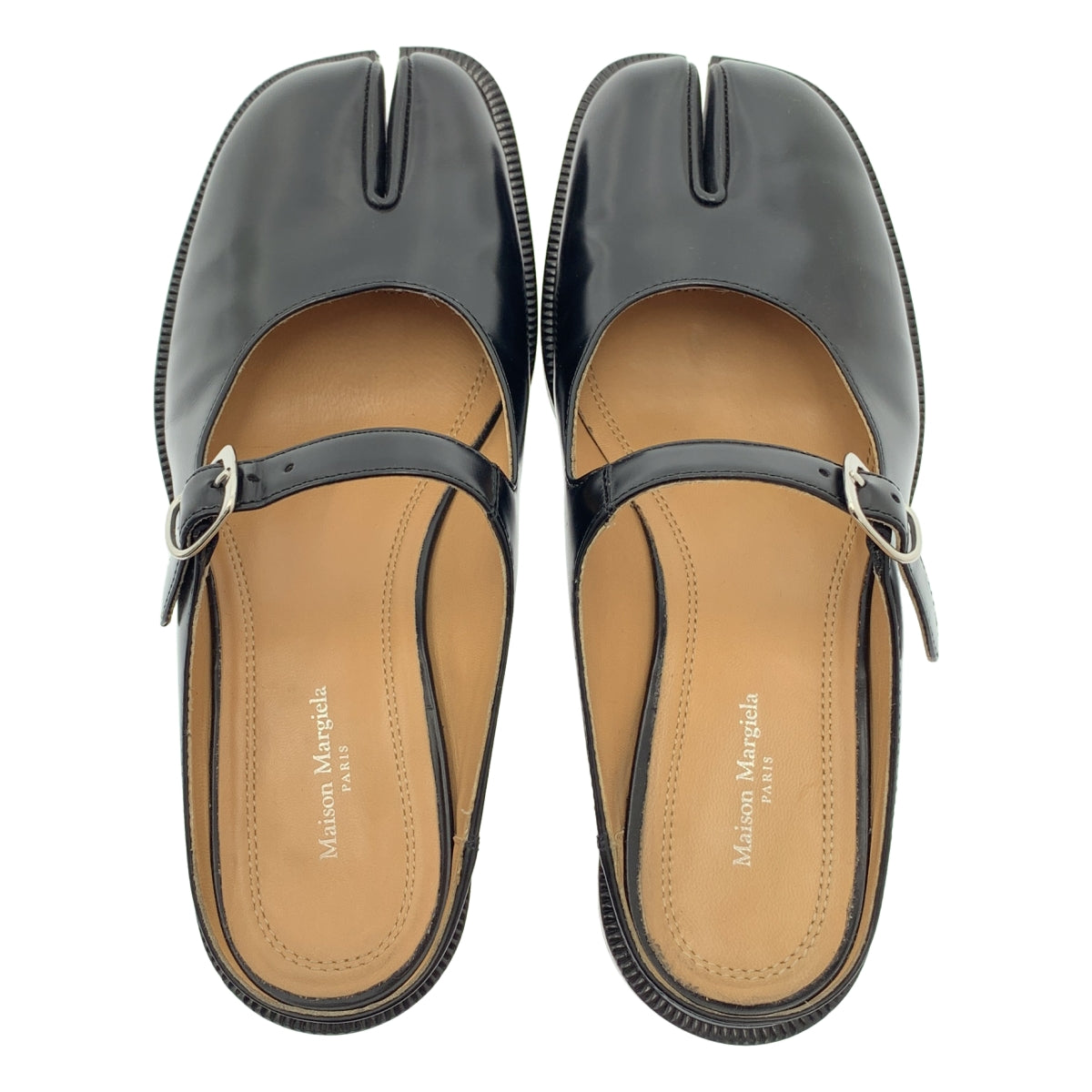 Maison Margiela / 메종 마르제라 | 2024AW | Tabi City Mary Jane 타비 메리제인 가죽 뮬 | 37 |