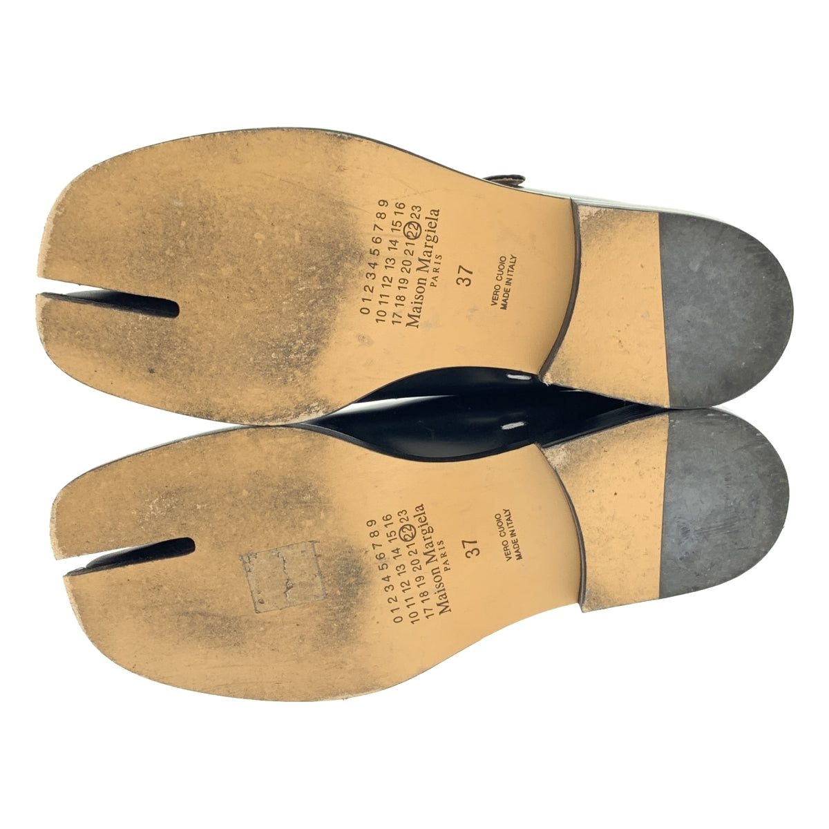 Maison Margiela / メゾンマルジェラ | 2024AW | Tabi City Mary Jane タビ メリージェーン レザー ミュール | 37 | レディース
