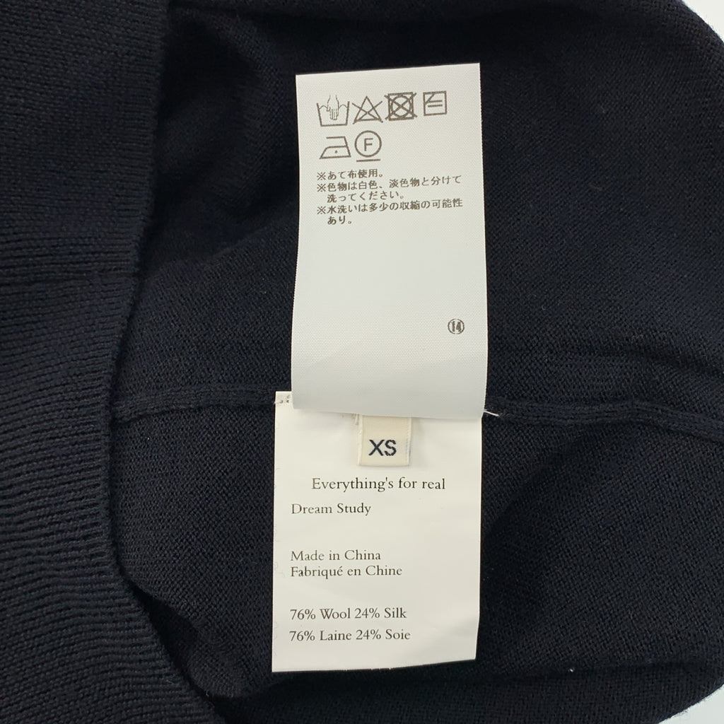 威爾斯邦納 | 羊毛絲混紡鑲邊針織衫 | XS碼 | 女款