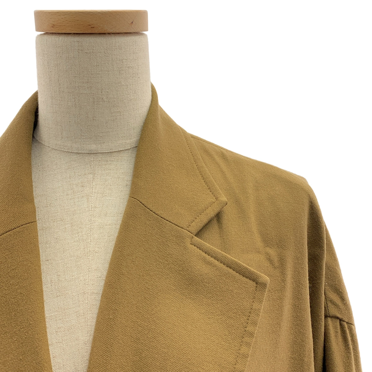 Whim Gazette / ウィムガゼット | ウール ベルト付き ロング コート | F | レディース