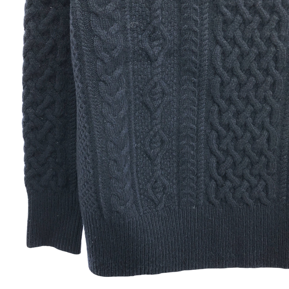 Framework / 프레임 워크 | 해밀턴 앨런 3 니트 풀오버 | F | 네이비 | 여성