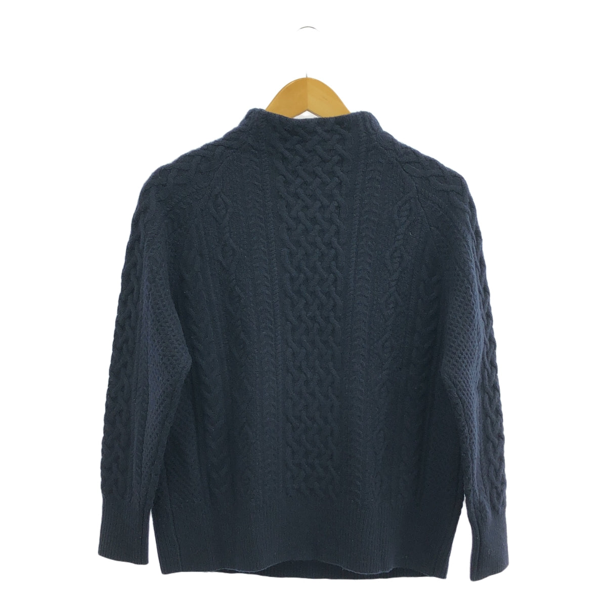 Framework / 프레임 워크 | 해밀턴 앨런 3 니트 풀오버 | F | 네이비 | 여성