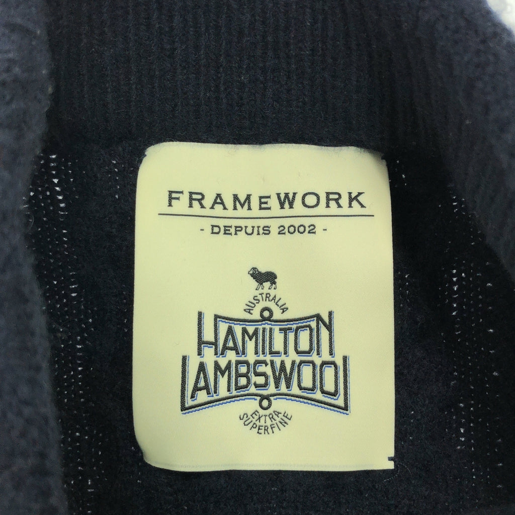 Framework | Hamilton Aran 3 針織套頭衫 | F | 海軍藍 | 女款