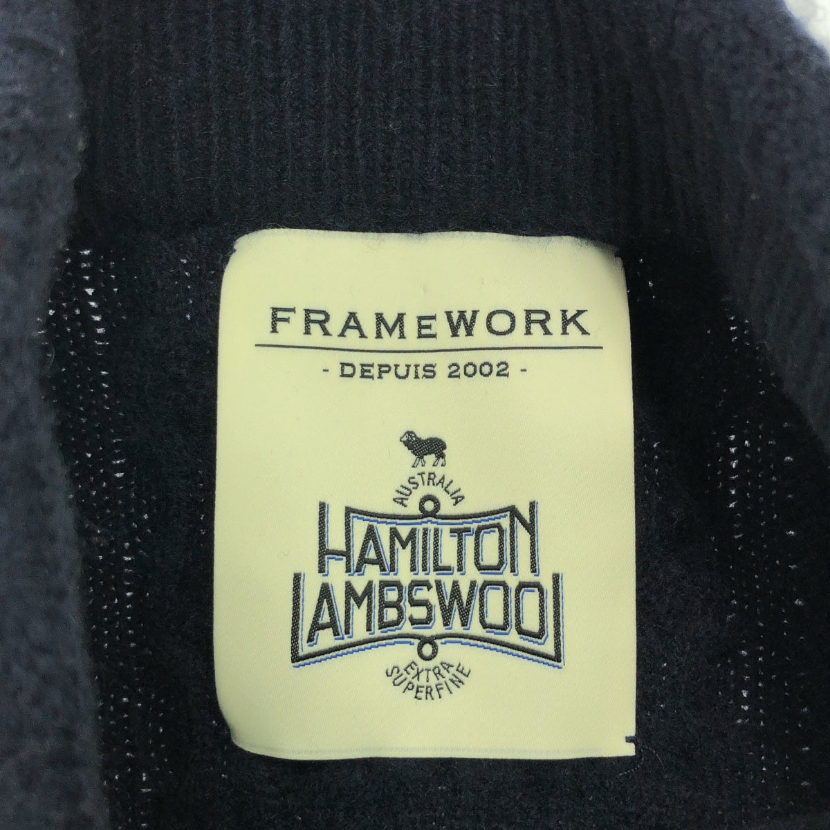 Framework | Hamilton Aran 3 針織套頭衫 | F | 海軍藍 | 女款