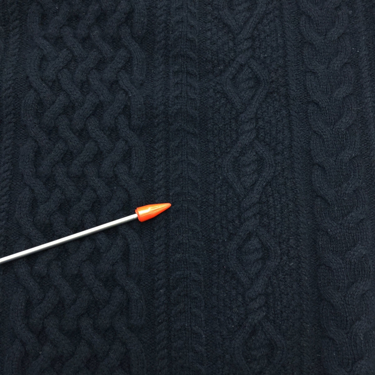 Framework / フレームワーク | ハミルトン アラン 3 ニット プルオーバー | F | ネイビー | レディース