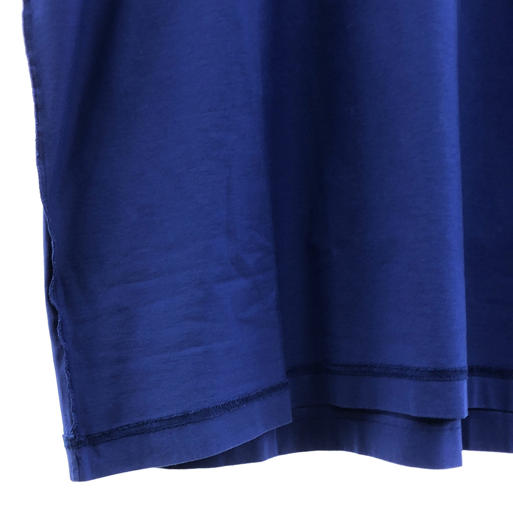 【新品】  VETEMENTS / ヴェトモン | 2022SS | INSIDE OUT T-SHIRT / ロゴ刺しゅう インサイドアウト Tシャツ | M | ブルー | メンズ