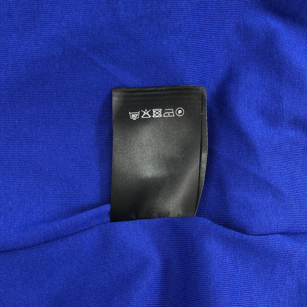 【新品】  VETEMENTS / ヴェトモン | 2022SS | INSIDE OUT T-SHIRT / ロゴ刺しゅう インサイドアウト Tシャツ | M | ブルー | メンズ