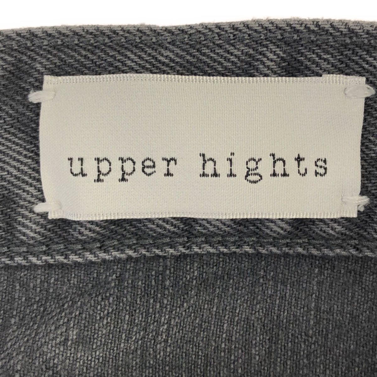 upper hights / アッパーハイツ | THE STELLA ストレッチデニムパンツ | 25 | グレー | レディース