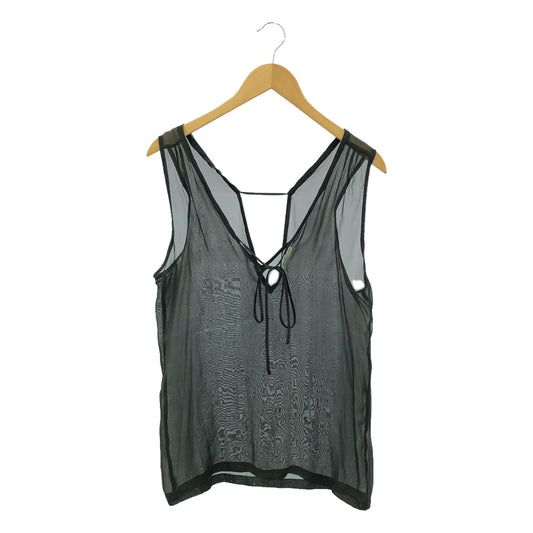 DRIES VAN NOTEN | Sleeveless silk blouse | Size 38 | Women's