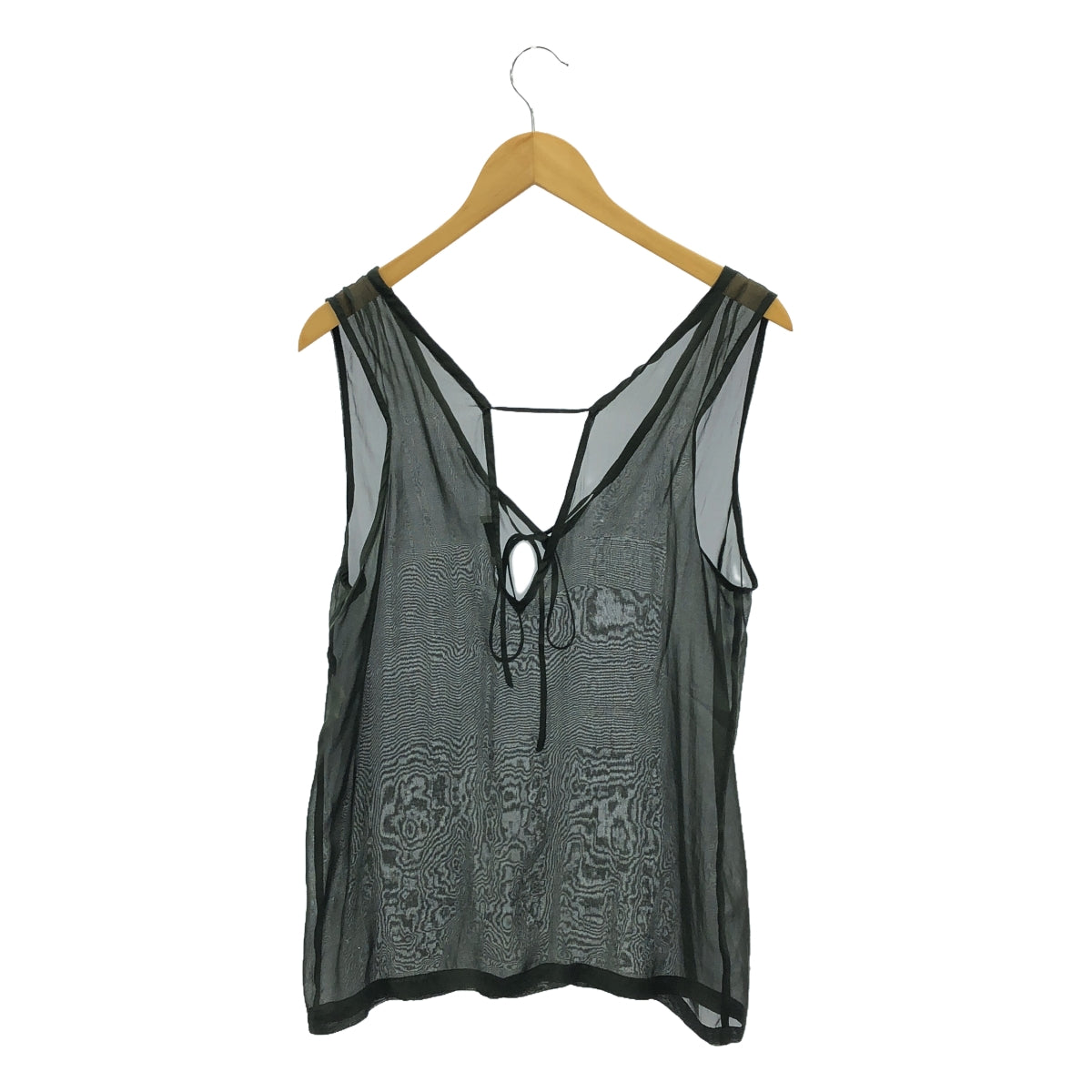 DRIES VAN NOTEN | Sleeveless silk blouse | Size 38 | Women's