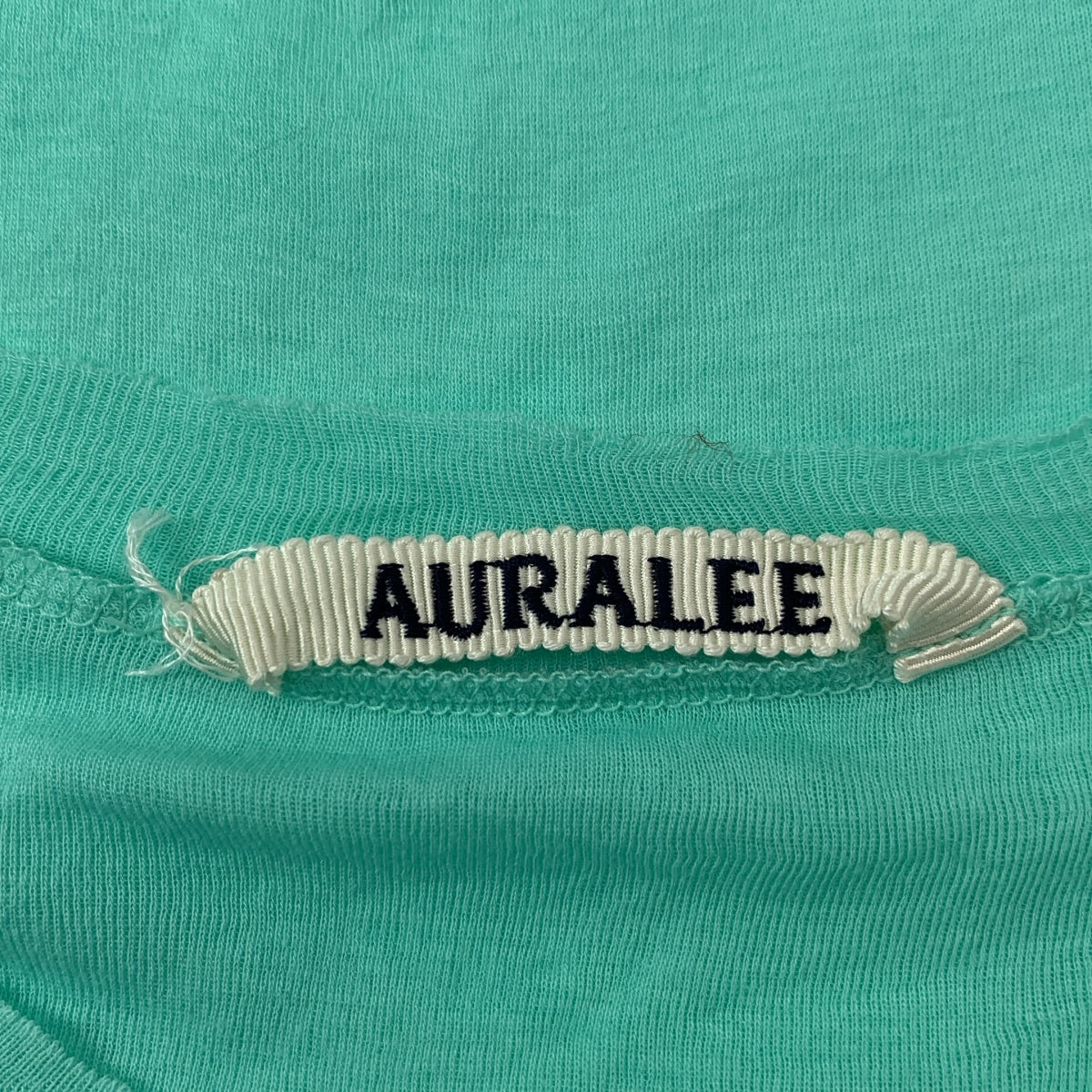AURALEE / オーラリー | SUPER HIGH GAUGE SHEER RIB TANK TOP /  シアー リブ タンクトップ カットソー | 0 | レディース