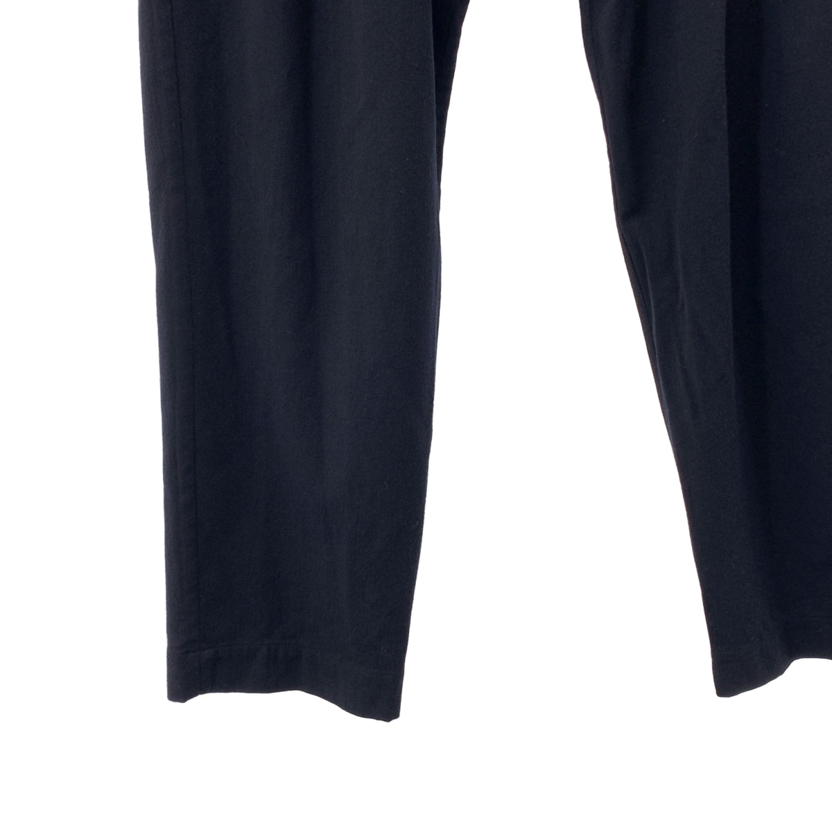 CASEY CASEY / ケーシーケーシー | ウール 2タック イージーパンツ | M | ネイビー | メンズ