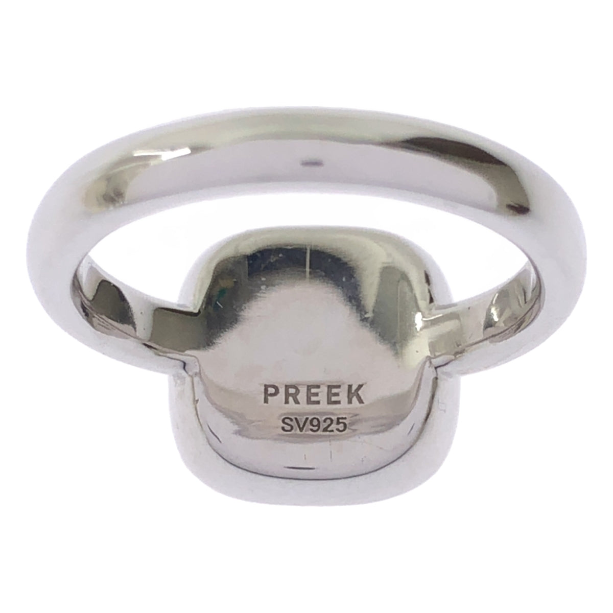 Preek | 寶石凸圓形切割戒指 / SV925 |