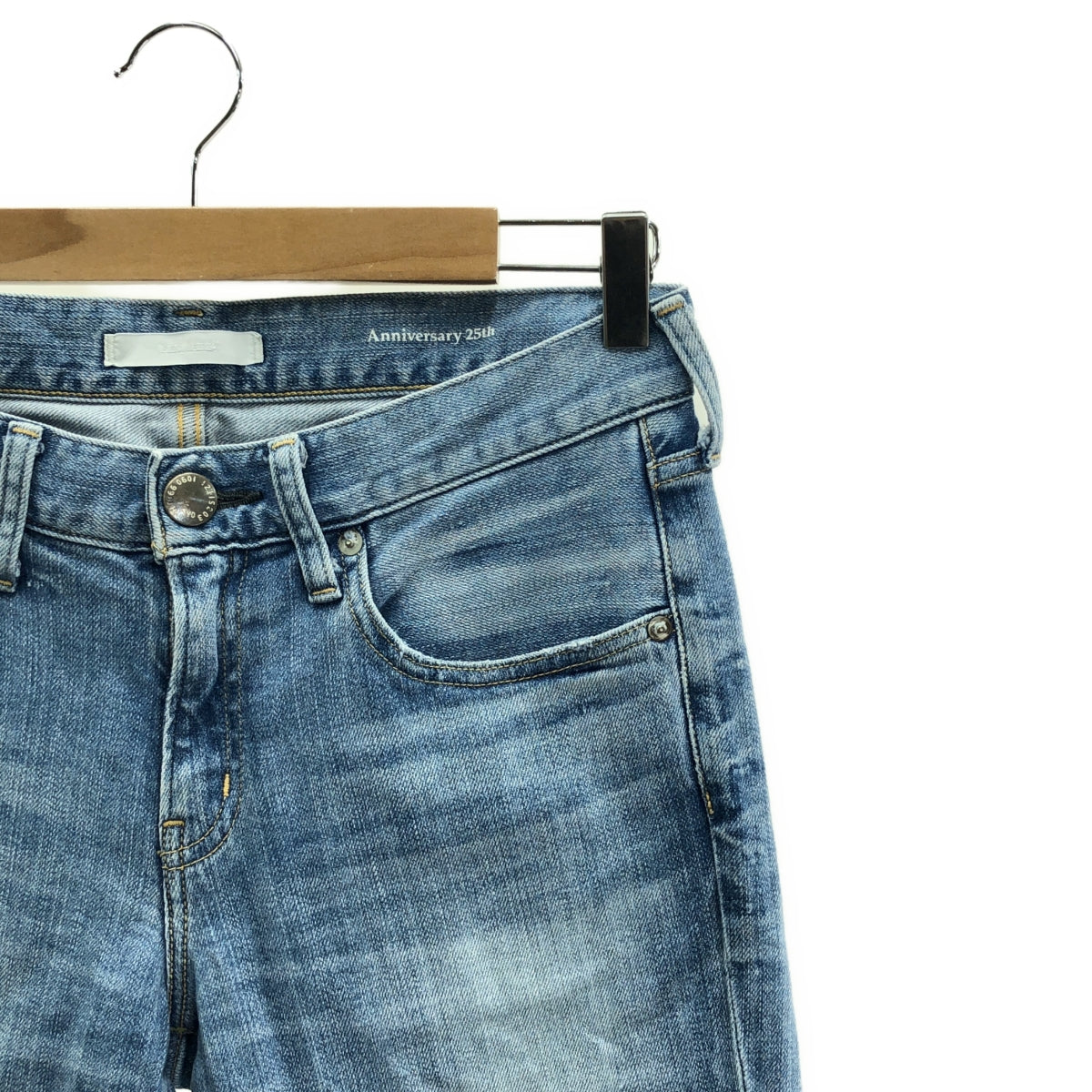 紅牌 | 25週年紀念彈性錐形牛仔褲 | 25 |靛藍 |女性的