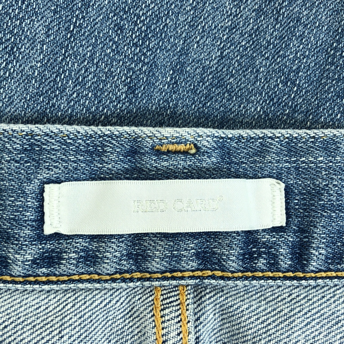 RED CARD / レッドカード | Anniversary 25th ストレッチ テーパード デニムパンツ | 25 | インディゴ | レディース