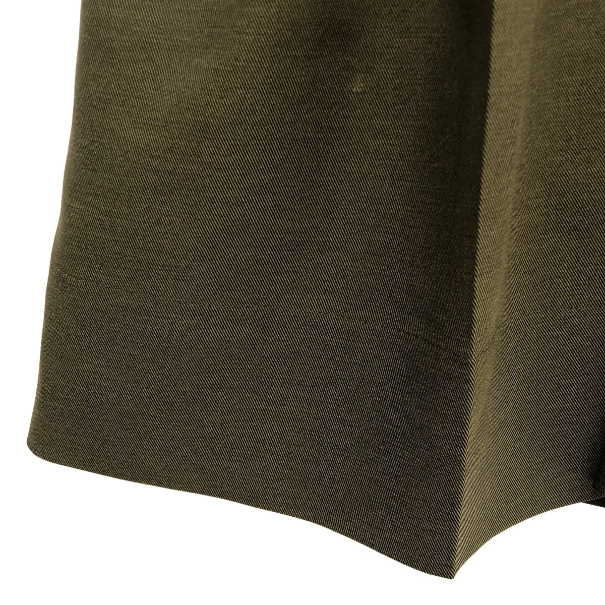 [狀況良好] anplegant / amplegant |雙調節2褶軍褲| 1 |卡其色 |女性的